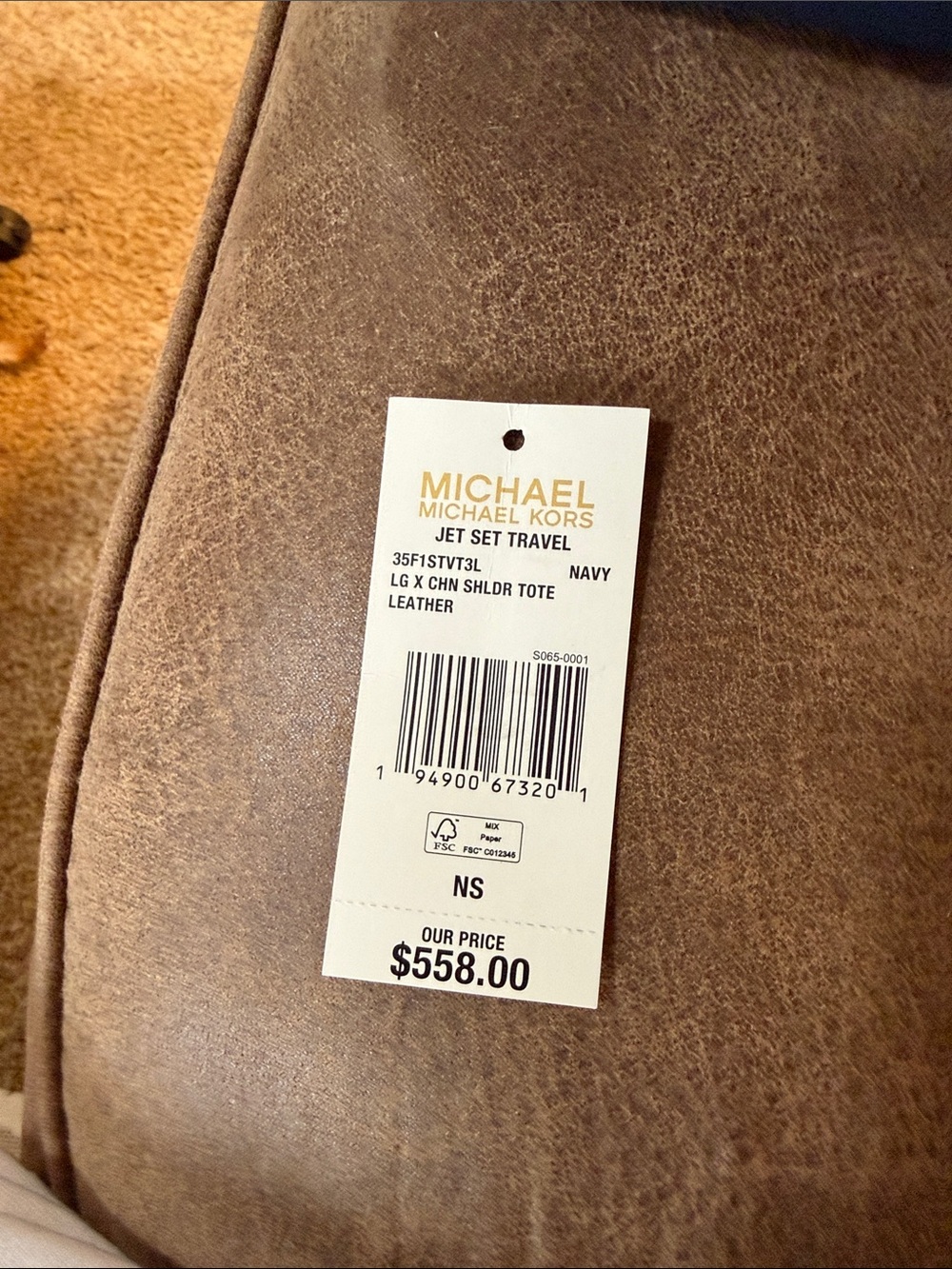 Michael Kors Jet Set Travel Tote - Picture 7 of 7